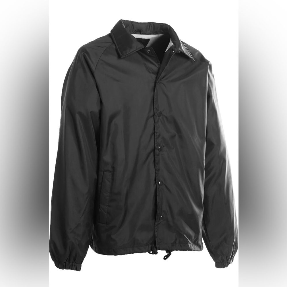 Snap 'n' Wear Black,  Lightweight Wind Breaker